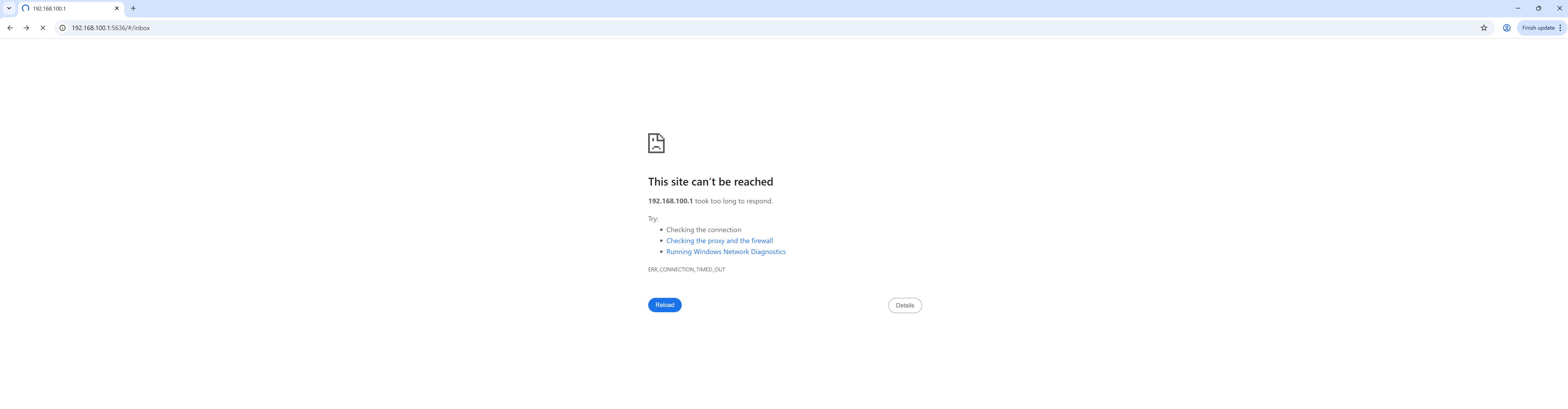Unresponsive Evebox dashboard